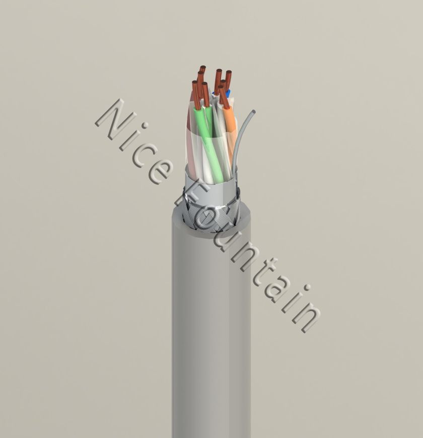 Cat.6 S-FTP 23AWG*4P(Soild)